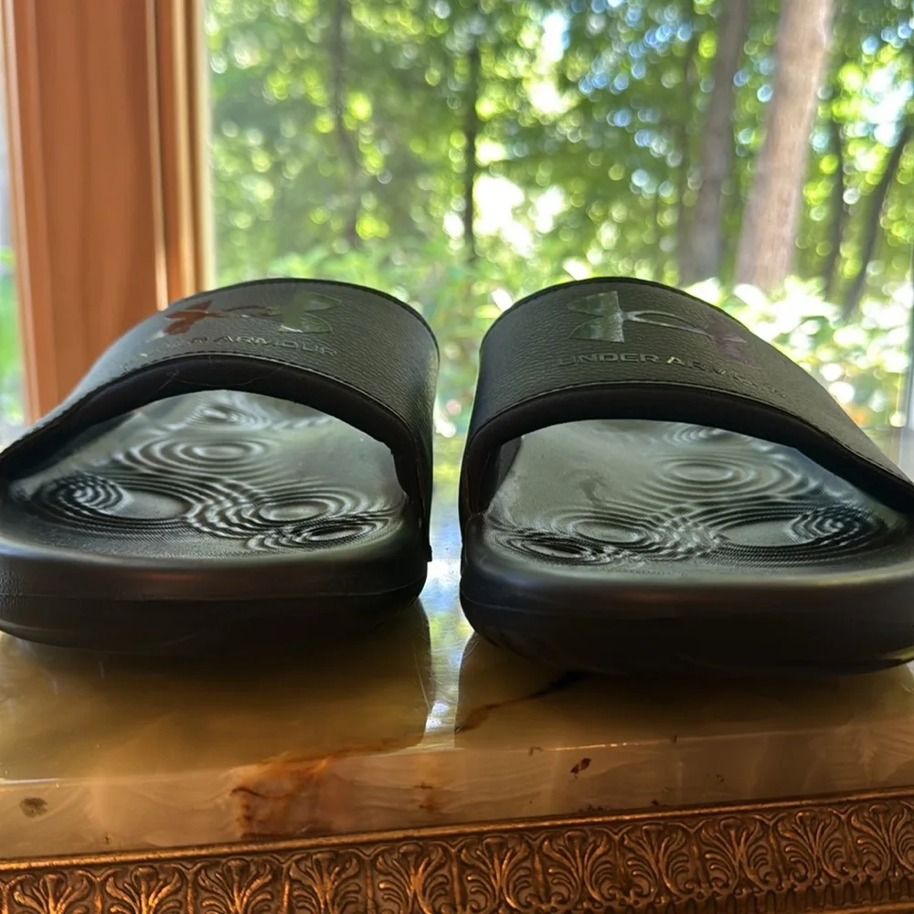 Under Armour Slides (Black) new without tags